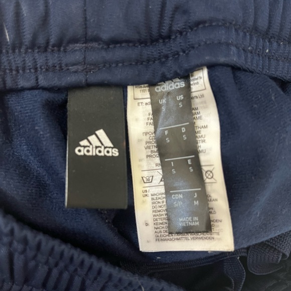 Navy blue adidas sweat pants - Picture 2 of 2